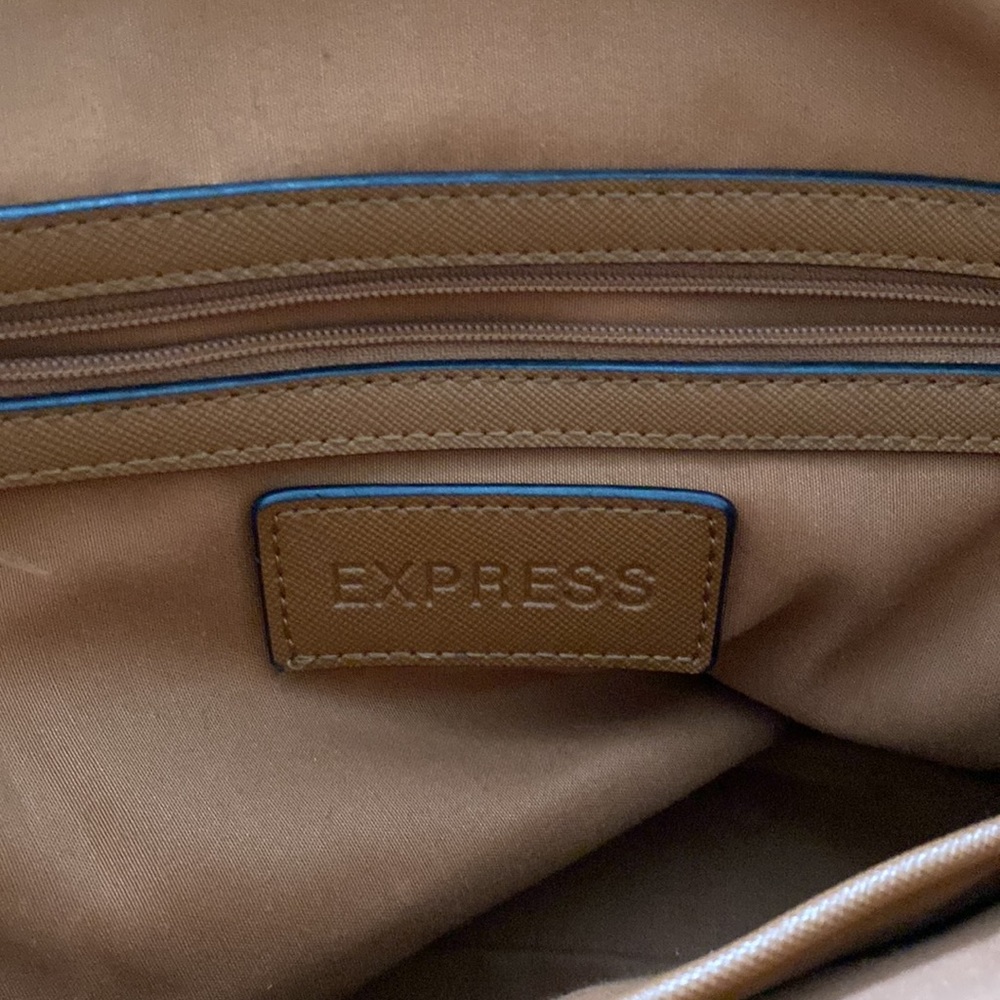 Cognac chain express hang bag - Picture 4 of 5